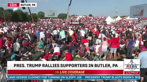 Full Video of Assassination Attempt on President Trump at Rally in Butler, PA - 7/13/24 1,495