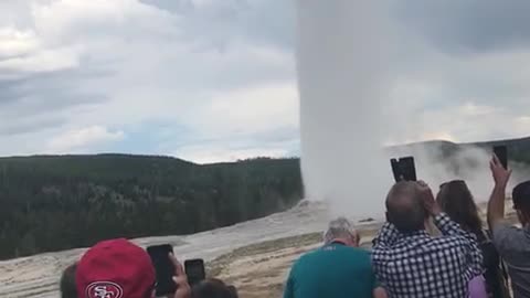 Steamboat Geyser