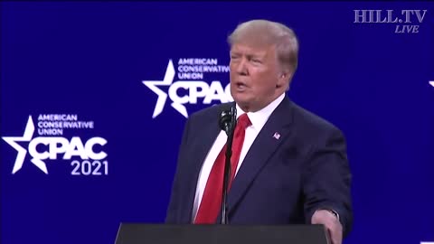 President Trump's comments at CPAC 2021