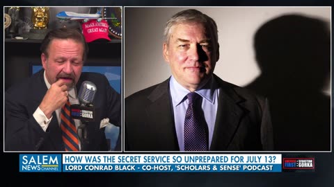 Why is the new Secret Service director so angry? Lord Conrad Black with Sebastian Gorka