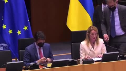 Prime Minister Justin Trudeau Getting SLAMMED by European Parliament 3/23/22