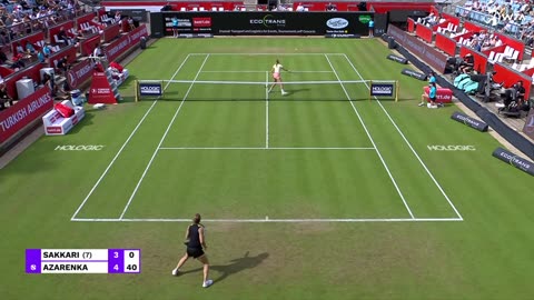 Maria Sakkari vs Victoria Azarenka |/2024 Berlin Round 1 / WTA Match Highlights