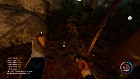 The Forest: Cave Exploration and Outdoors Gameplay