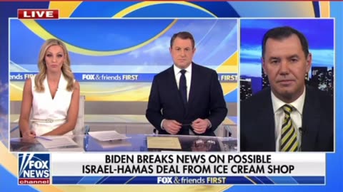Even Jake Tapper can’t believe Biden is talking about hostages with a ice cream in his hand