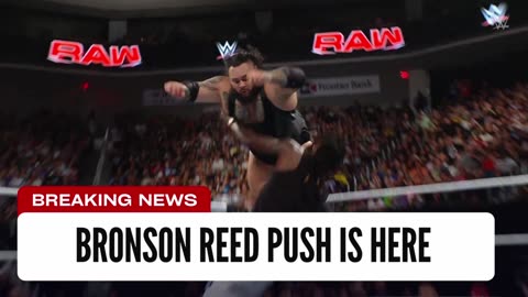 The Bronson Reed Push Is Here