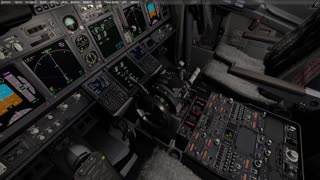 Dortmund EDLW cold and dark taxi take off 737 Condor IVAO P3D