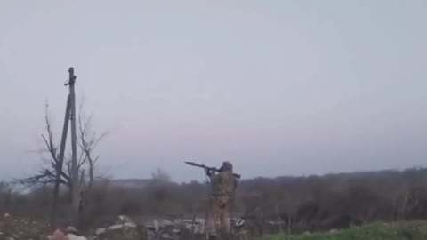 Chechens fighting with the Ukrainian side on the Bakhmut front