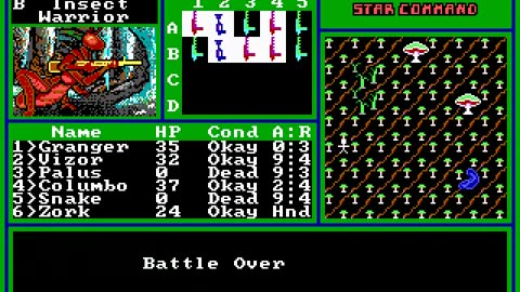 Star Command Combat Scenes (DOS)