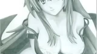 Drawing Figures - Rias Gregory - Highschool DXD