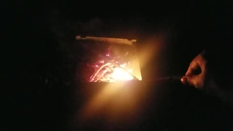 Stealth Camping Fire