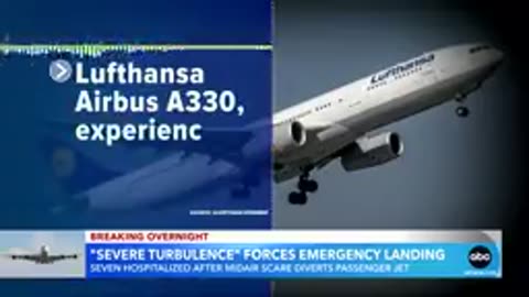 Several passengers hospitalized after extreme turbulence, emergency landing l GMA