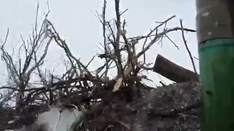 More complete video of the fight of a soldier of the Ukrainian Armed Forces