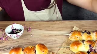 Sweet Doughnuty skewers - Mulberry/Vanilla