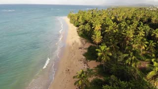 Beach Stock Footage | Sea Waves & Beach Drone Video