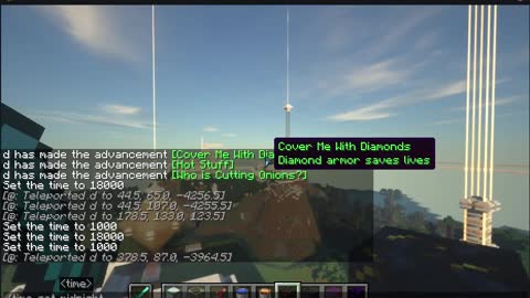 Arch Linux + Minecraft 1.16.5 + SEUS Shaderpack + SimpleScreenRecorder - Test 1