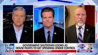 Matt Gaetz and Chip Roy Talk Government Spending Battle on Hannity