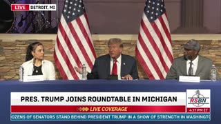 FULL SPEECH: President Trump Speaks at Community Roundtable in Detroit - 6/15/24