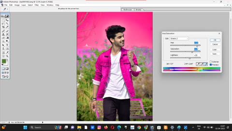 how to change photo color in photoshop