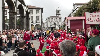 Inauguracao Casa do Pai Natal Ponta Delgada - Sao Miguel Acores Portugal - 24.11.2023