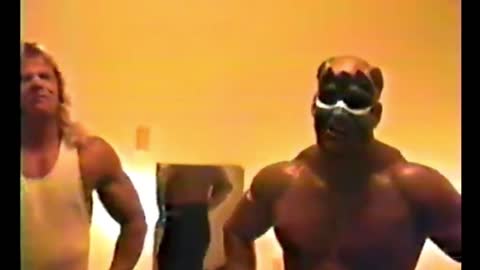 NWA: Cocaine, Razorblades & Bedlam 'Jim Crockett Promotions' Great American Bash. Backstage Footage