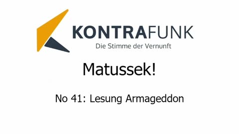 Matussek! - Folge 41: Lesung Armageddon