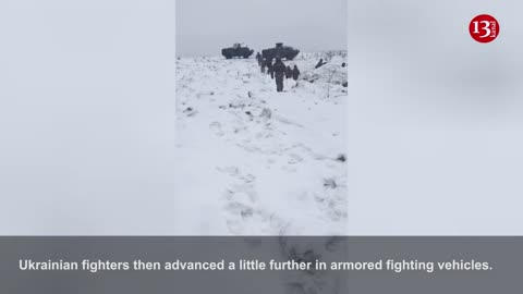 Jaw-Dropping Snowy Warfare: Ukrainian Fighters Launch Daring Assault on Russia Militants.