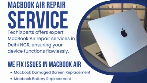 MacBook Air Repair Services in Delhi NCR | TechieXperts