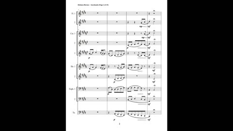 Claude Debussy – Sarabande (Brass Octet + 2 Flutes)