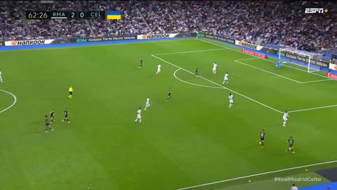 REAL MADRID venció 2-0 al CELTA y le mete presión al BARCELONA.