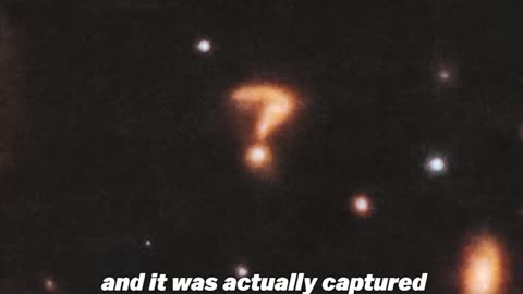 NASA found a ? shaped Galaxy
