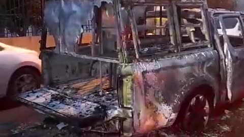 Protestas en Santa Marta: Comunidad quema camioneta de Air-e