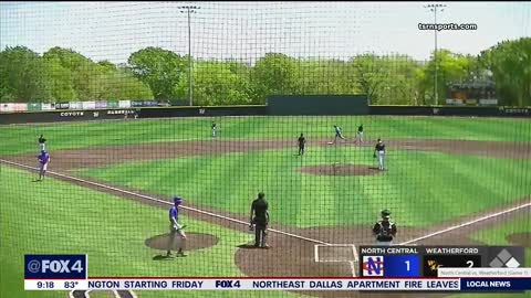 Weatherford college pitcher tackles opponent during baseball game, video shows