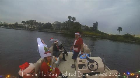 Tampa Holiday Lighted Boat Parade 2022