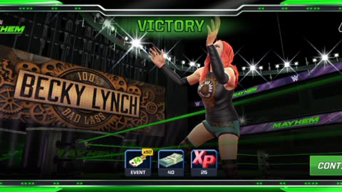 WWE Mayhem Game AlEXA BLISS and BECKY LYNCH #fight #1millionviews #amazing #entertainment#gameclub