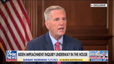 Speaker Kevin McCarthy puts Biden Crime Family ON NOTICE