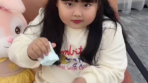 Cute children's daily life