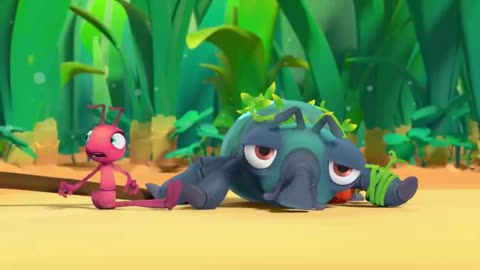 the-big-pitcher antiks-moonbug-kids funny-cartoons animation