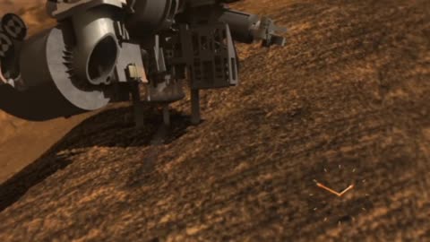 Mars Science Laboratory Curiosity Rover Animation