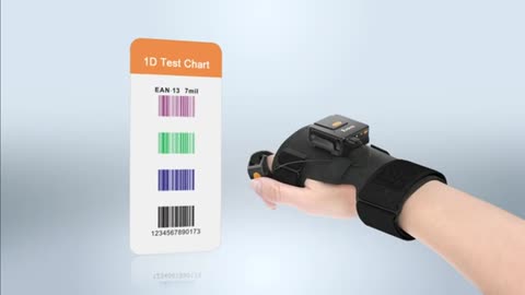 Eyoyo 2D Bluetooth Barcode Scanner Wearable Glove Scanner Left&Right