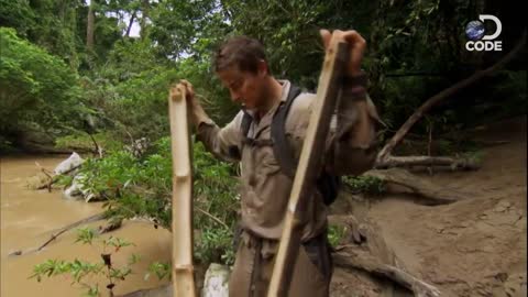 Bear Grylls in Borneo Jungle Man vs Wild (6-6)