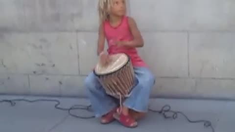 Little Girl smashes the Djembe Drumming! - I watched this little Angel many years ago & was truly touched by her flawless performance!😍