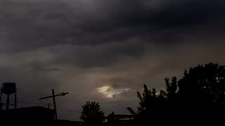 Lightning at the Ufo Launch Site Here Look at the Perfect Timing...