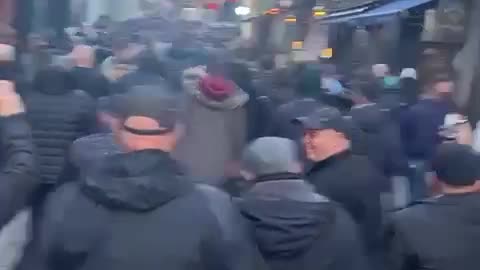 British patriots out in London on Remembrance Day