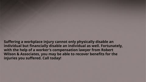 workers compensation lawyer