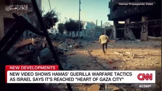 Gaza Hamas Fighters using Propaganda GoPro footage