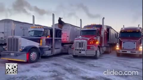 Canadian Truckers Rebel Against Trudeau's Medical Martial Law!