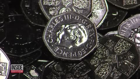 King Charles' Face Replaces His Mother On the 50 Pence Coin