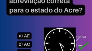 000 Geografia Abreviação Dos Estados Brasileiros Is Pt01