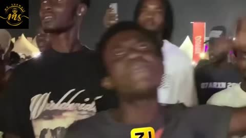 Meek mill was shocked seeing a Ghanaian fun rapping his song in a hard way