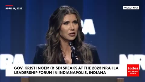 Kristi Noem- 'Why Do The Liberals And Joe Biden Want Our Guns-'